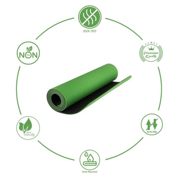 NHD EVA Yoga Mat – Non-Slip, Lightweight & Durable | Premium Exercise Mat for Yoga, Pilates & Home Workouts - Image 4