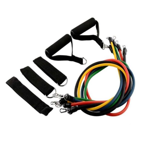 NHD Exercise Resistance Bands 5-in-1 Set – Full Body Workout Bands for Home, Gym & Travel