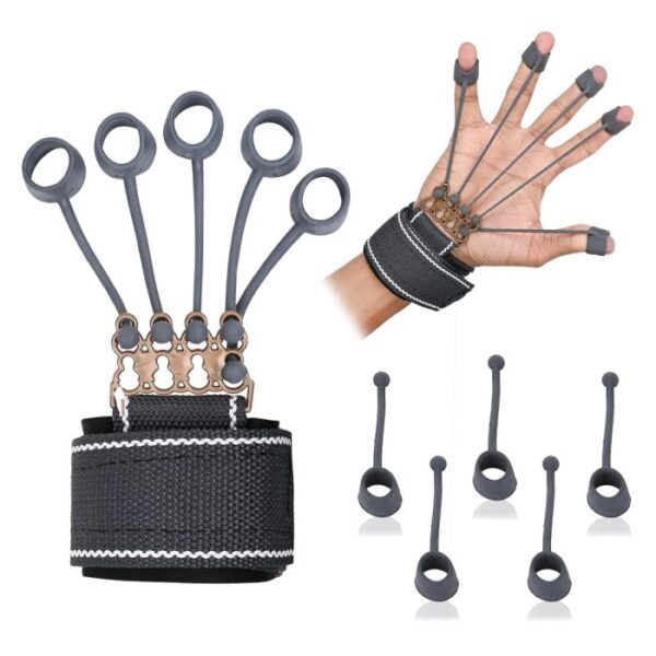 NHD Finger Wrist Exerciser – Adjustable Hand Grip Strengthener for Finger, Wrist & Forearm Training