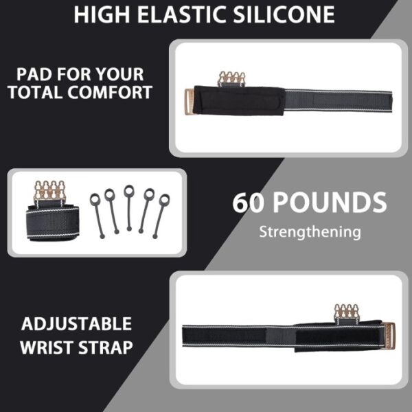 NHD Finger Wrist Exerciser – Adjustable Hand Grip Strengthener for Finger, Wrist & Forearm Training - Image 3