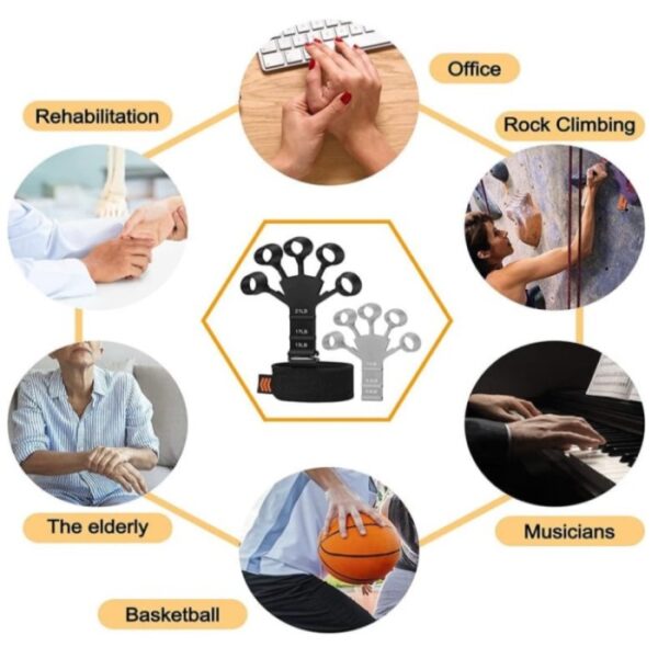 NHD Finger Wrist Exerciser – Adjustable Hand Grip Strengthener for Finger, Wrist & Forearm Training - Image 10