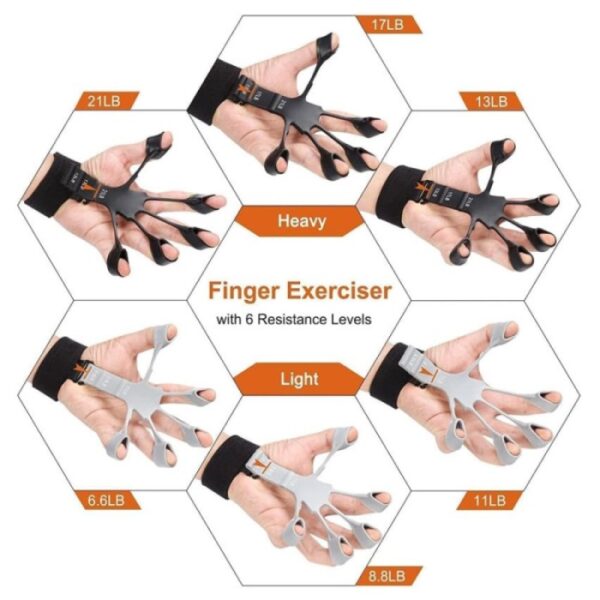 NHD Finger Wrist Exerciser – Adjustable Hand Grip Strengthener for Finger, Wrist & Forearm Training - Image 11