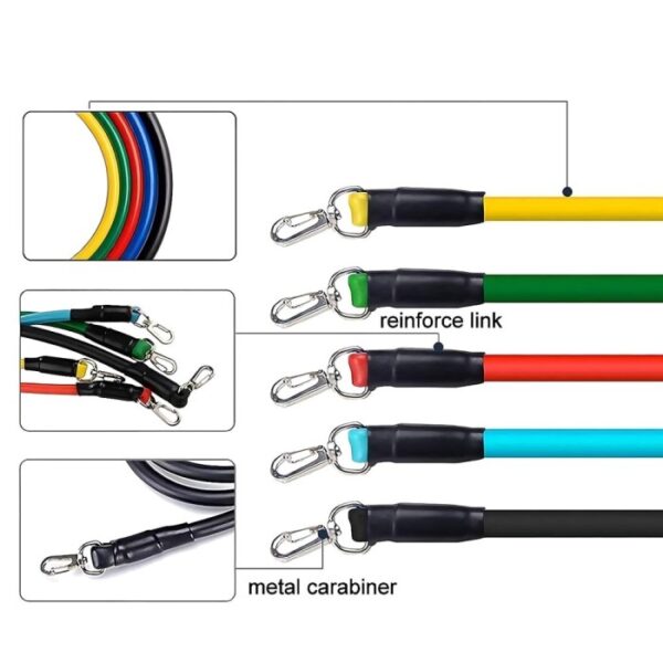 NHD Exercise Power Resistance Bands – Heavy-Duty Workout Bands for Strength Training, Mobility, and Stretching - Image 6