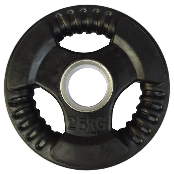 NHD Rubber Coated Olympic Weight Plates (Pair) - Image 2
