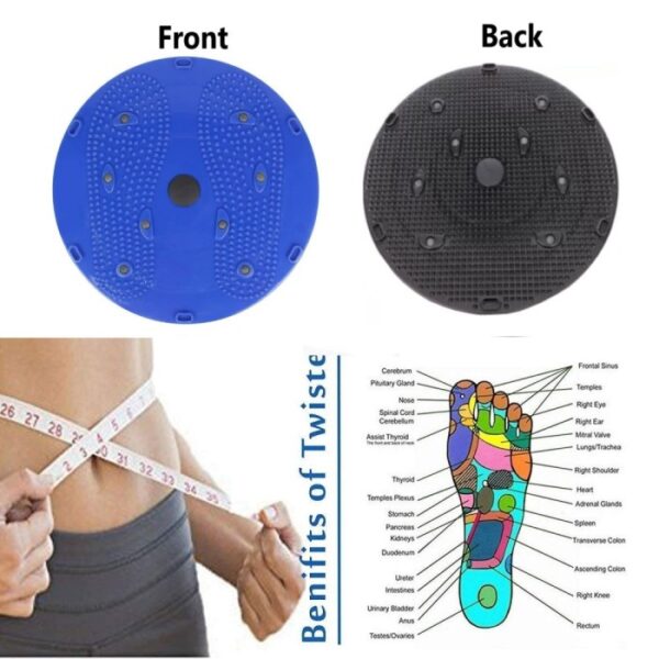 NHD 5-in-1 Acupressure Tummy Twister for Belly Fat Burning, Core Strength & Blood Circulation | Home Workout & Stress Relief Tool - Image 3