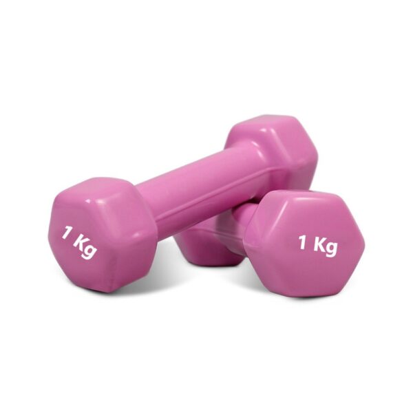 NHD Vinyl Dumbbell Set – 1kg to 5kg (Total 30kg) - Image 6