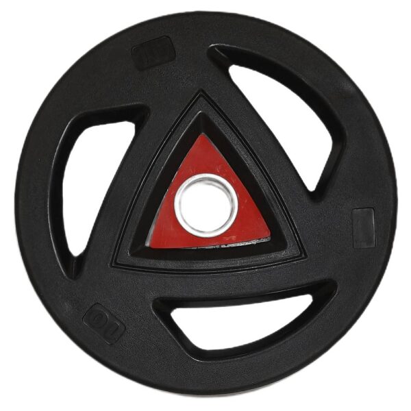 NHD Premium Rubber Coated Standard Weight Plates (Pair) – 1 Inch Hole - Image 2