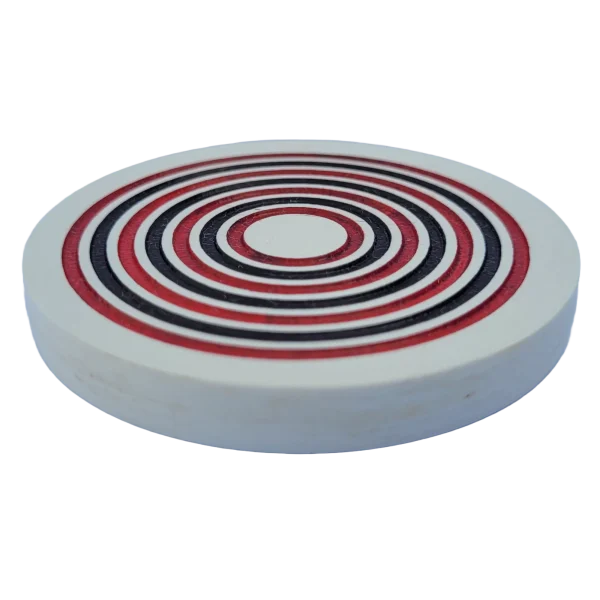 NHD Jumbo Carrom Striker J506 – 63.5mm (2.5 Inch) | Extra Large Size | Smooth Bottom & Engraved Top | Premium Polycarbonate | Perfect for Big Size Carrom Board Striker Lovers - Image 2